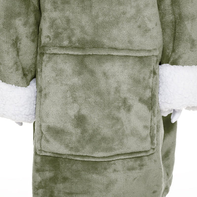 Felpa Plaid in Tessuto Dinosauro Verde - Taglia: 3-10 anni