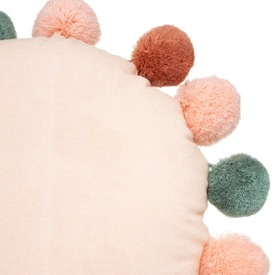 Cuscino con Pompom 30 x 12 cm