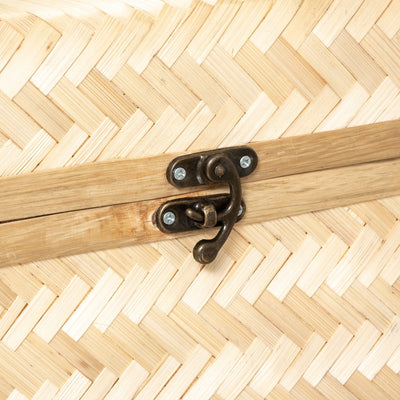 Baule Bamboo Namnam Natural 34 x 21 x 22 cm