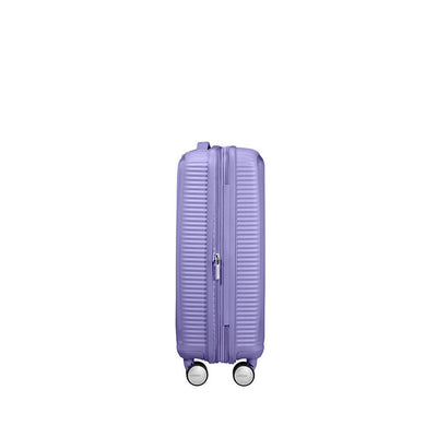 Valigia American Tourister Soundbox Spinner Small TSA Espandibile Lavender