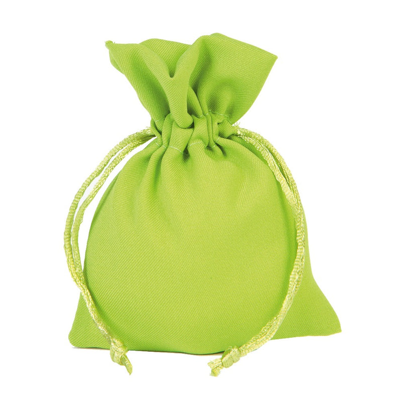 Sacchetto Plink Verde Fluo 9 x 12  cm - 10 pezzi