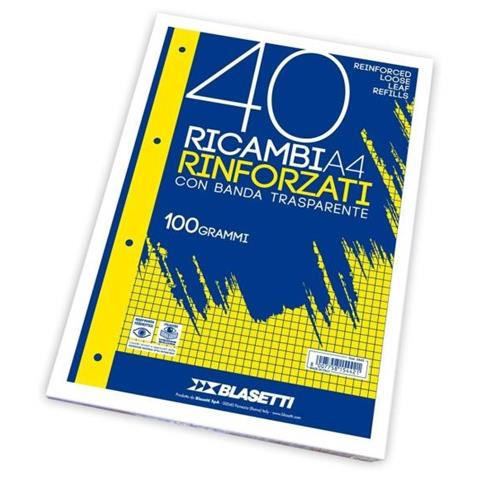 Ricambio Rinforz.21X29,7 G100 10Mm Ff40