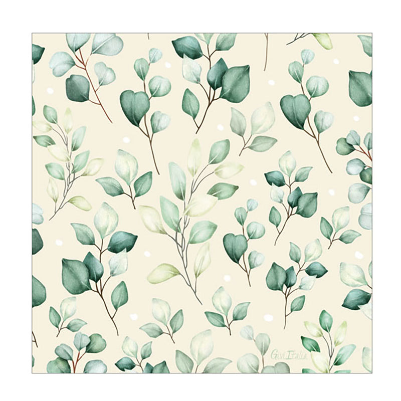 Tovaglioli in Carta Leaves 33 x 33 cm - 16 pezzi