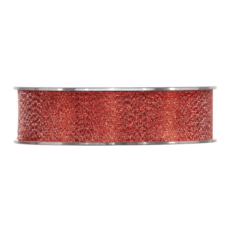 Nastro in Tessuto Iride Rosso 25 mm x 20 mt