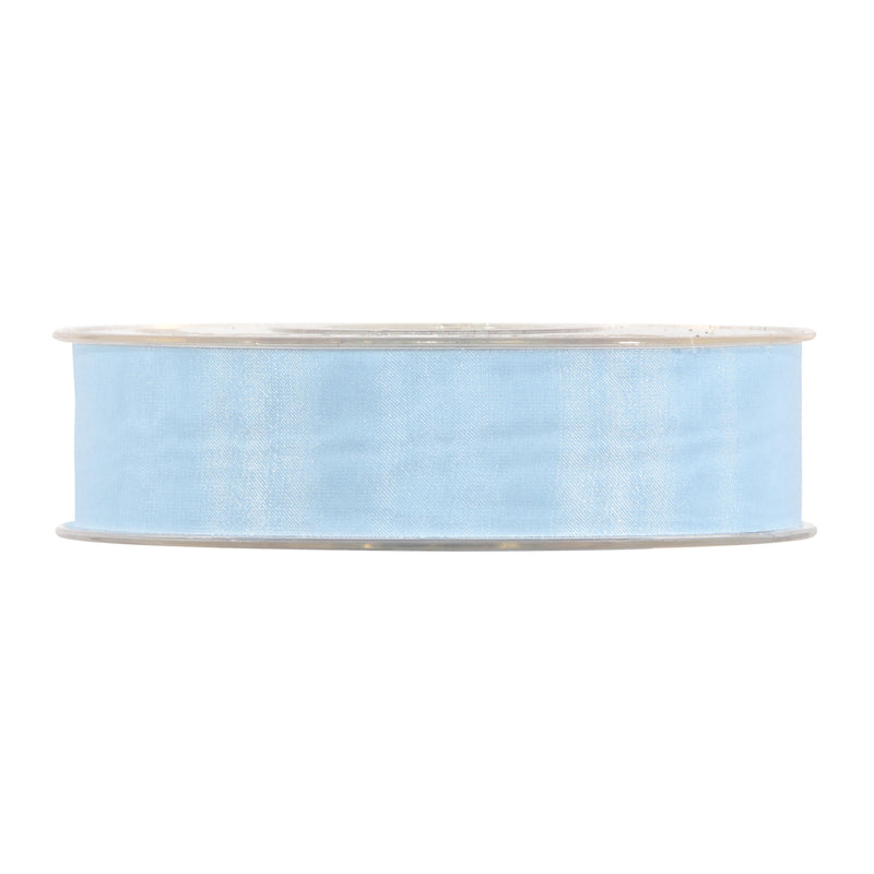 Nastro in Organza Heloise 25 mm x 25 mt Azzurro