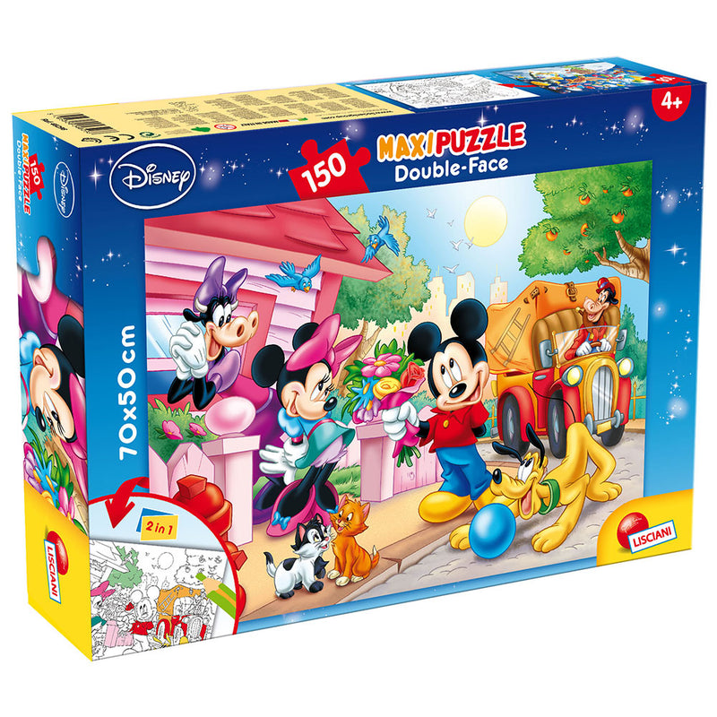 Disney Puzzle Maxi Floor Double Face 150 Mickey Mouse