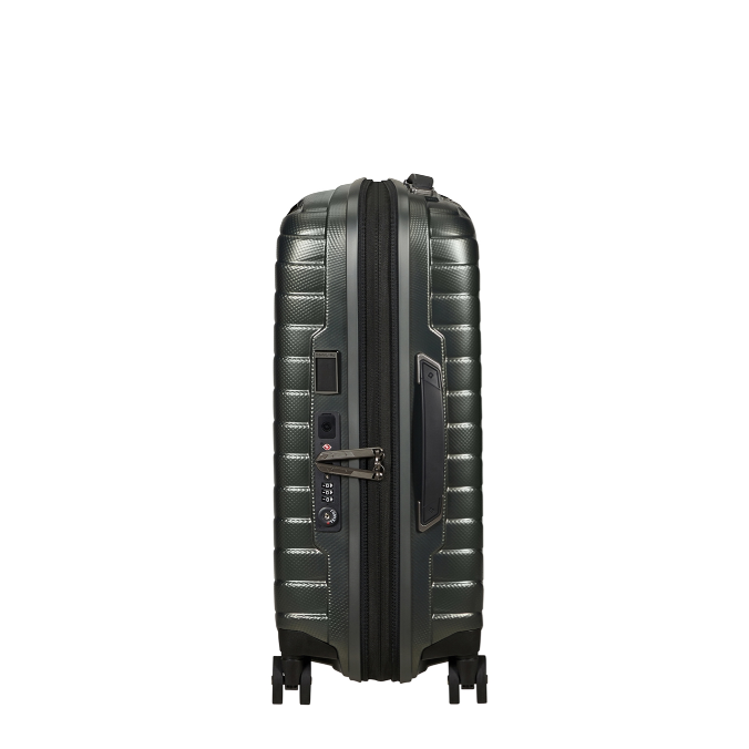 Valigia Piccola Samsonite Proxis Espandibile a 4 Ruote Climbing Ivy Opaco 55 cm