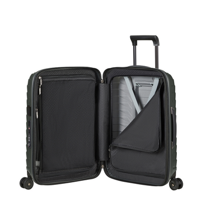 Valigia Piccola Samsonite Proxis Espandibile a 4 Ruote Climbing Ivy Opaco 55 cm