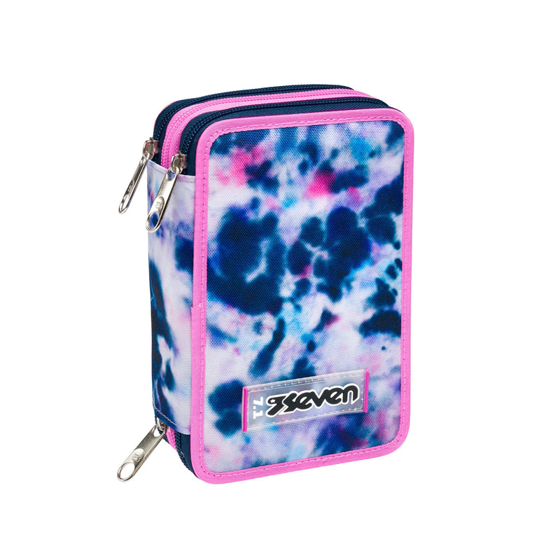 Seven Iridescent, Astuccio 3 Scomparti, Astuccio Scuola 3 ZIP