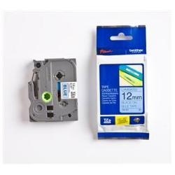 Nastro Tipo Tz 12mm Nero/blu