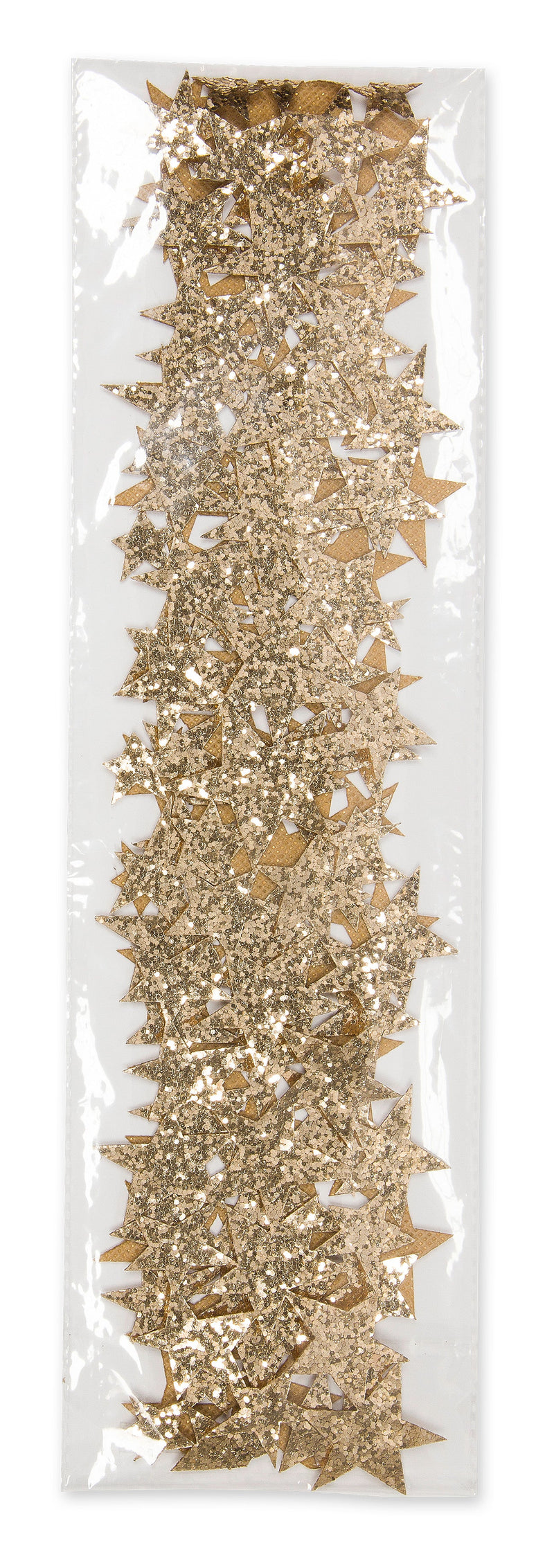 Fascia di Stelle Glitter Oro 1 mt