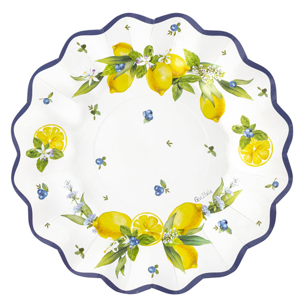 Piatti New Shape Lemon Chic 27 cm - 8 pz