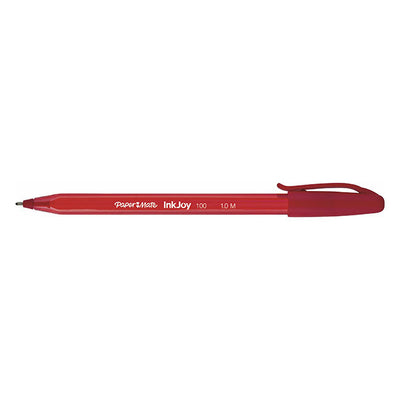 Penna a Sfera Papermate Inkjoy 100 1 mm Rosso