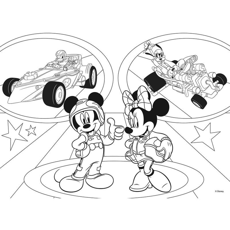 Disney Puzzle Maxi Floor Double Face 24 Mickey