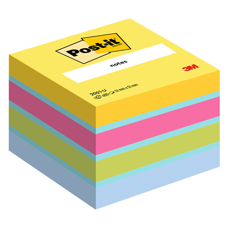 Cubo Post-It® 5051U 51 x 51 mm - 400 Foglietti