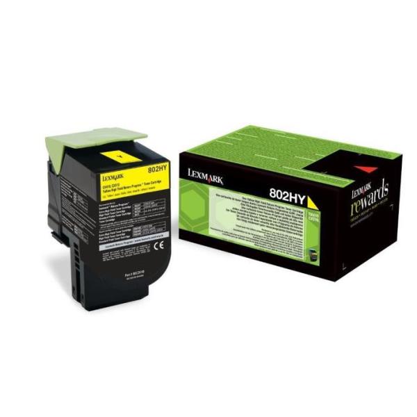 Toner Lexmark Cx310 Giallo 3K 80C2Hy0