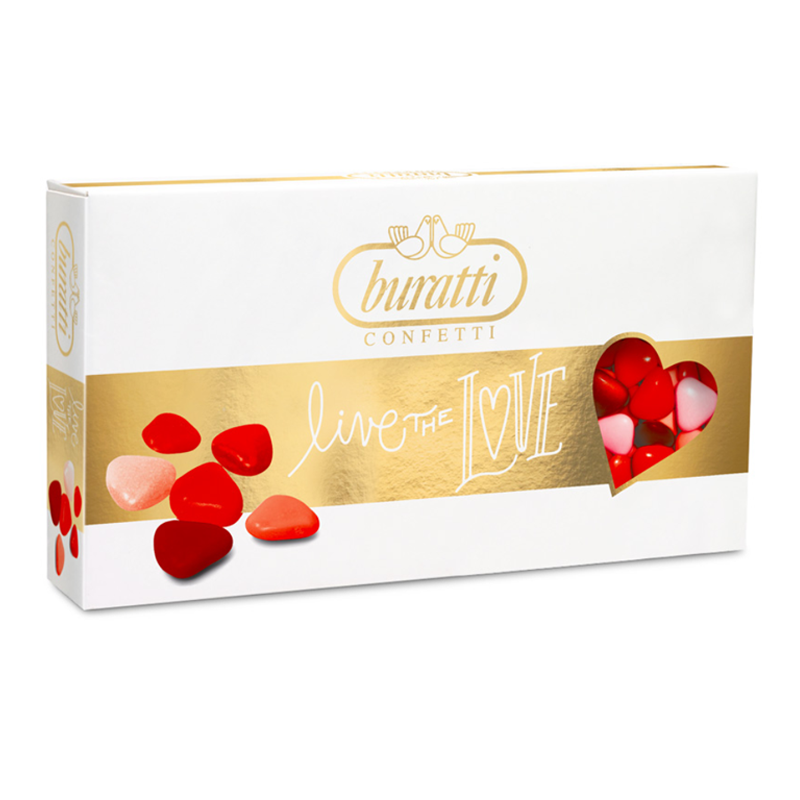 Confetti Cuoriandolo Rosso - 1 kg