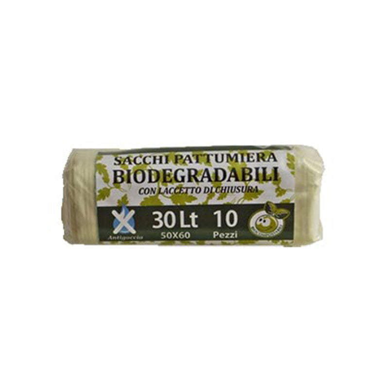 Sacchi per Pattumiera Biodegradabili 50 x 60 cm - 10 pezzi