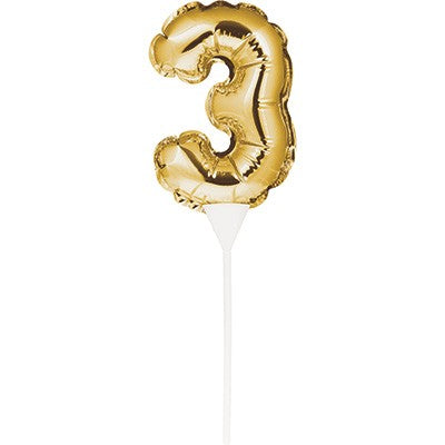 Pallone foil autogonfiante Oro 3