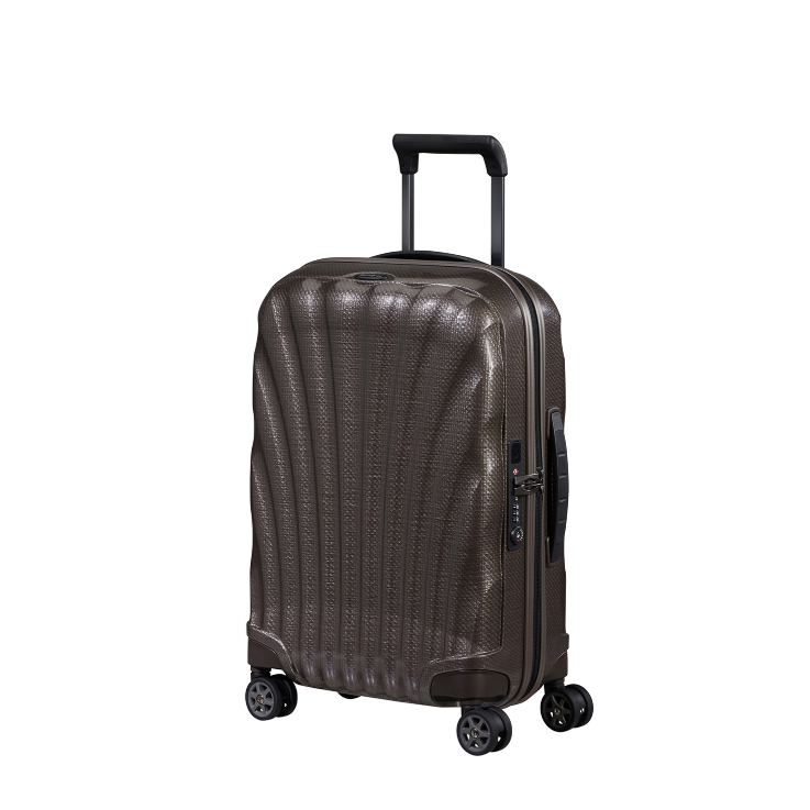 Valigia Samsonite C-Lite Trolley 55 cm 4 Ruote Walnut