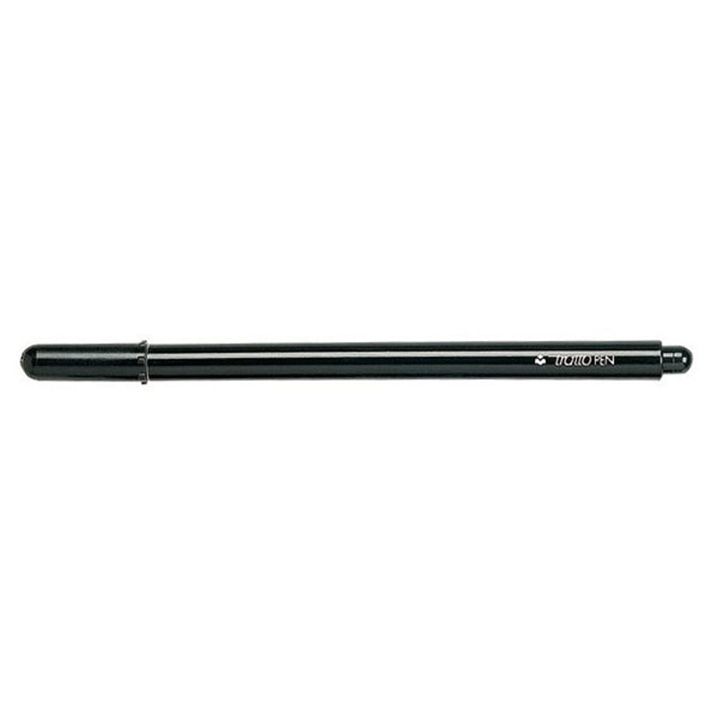 Pennarello Tratto Pen Metal Look Nero