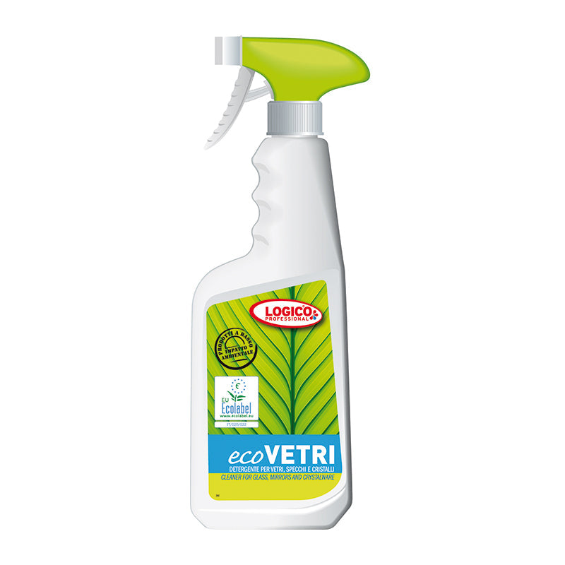Detergente Logico Eco Professional Per Vetri 750Ml