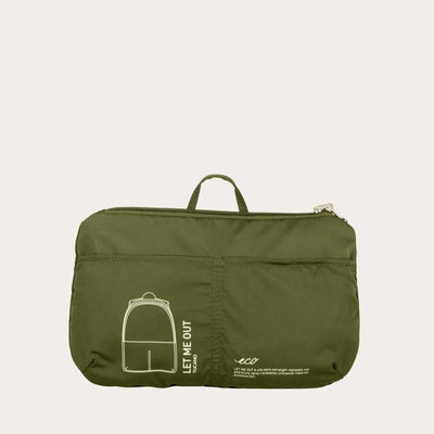 Zaino Tucano Let Me Out Backpack Verde Militare