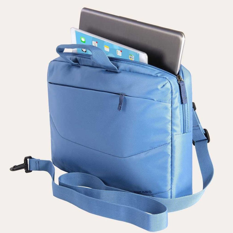 Borsa Tucano Idea Porta Laptop 15,6" Azzurro + Mouse IN OMAGGIO