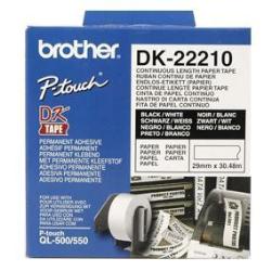 Etichetta Brother Ql500 29X30,48Mt