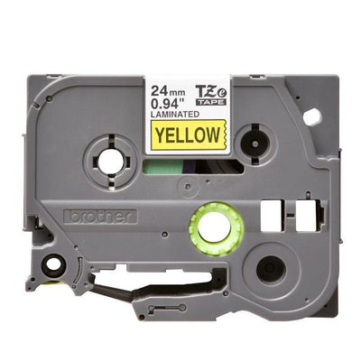Nastro Tipo Tz 24mm Nero/giallo
