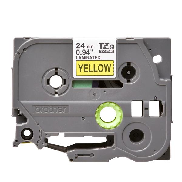 Nastro Tipo Tz 24mm Nero/giallo
