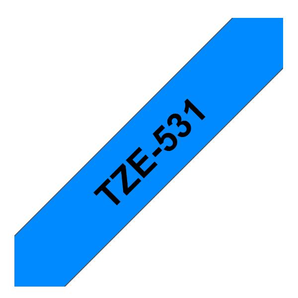 Nastro Tipo Tz 12mm Nero/blu
