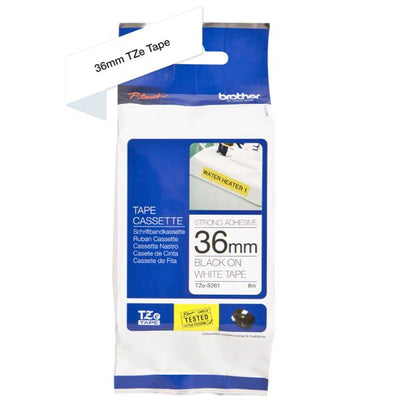 Nastro Tz 36mm Nero/bianco Ad Resis