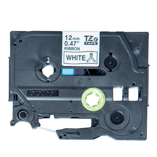 Nastro Tessuto 12mm Nero Su Bianco