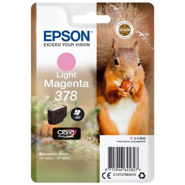 Cartuccia Originale Epson 378 Magenta Chiaro